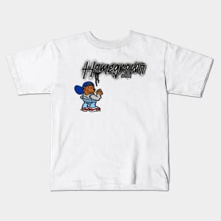 Homegrown Dog Graffiti Kids T-Shirt